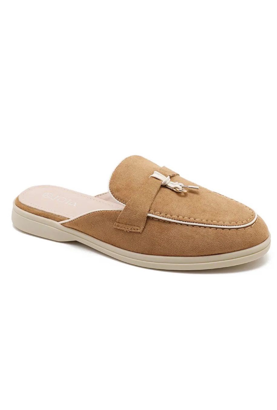 Milano suede loafer - Camel