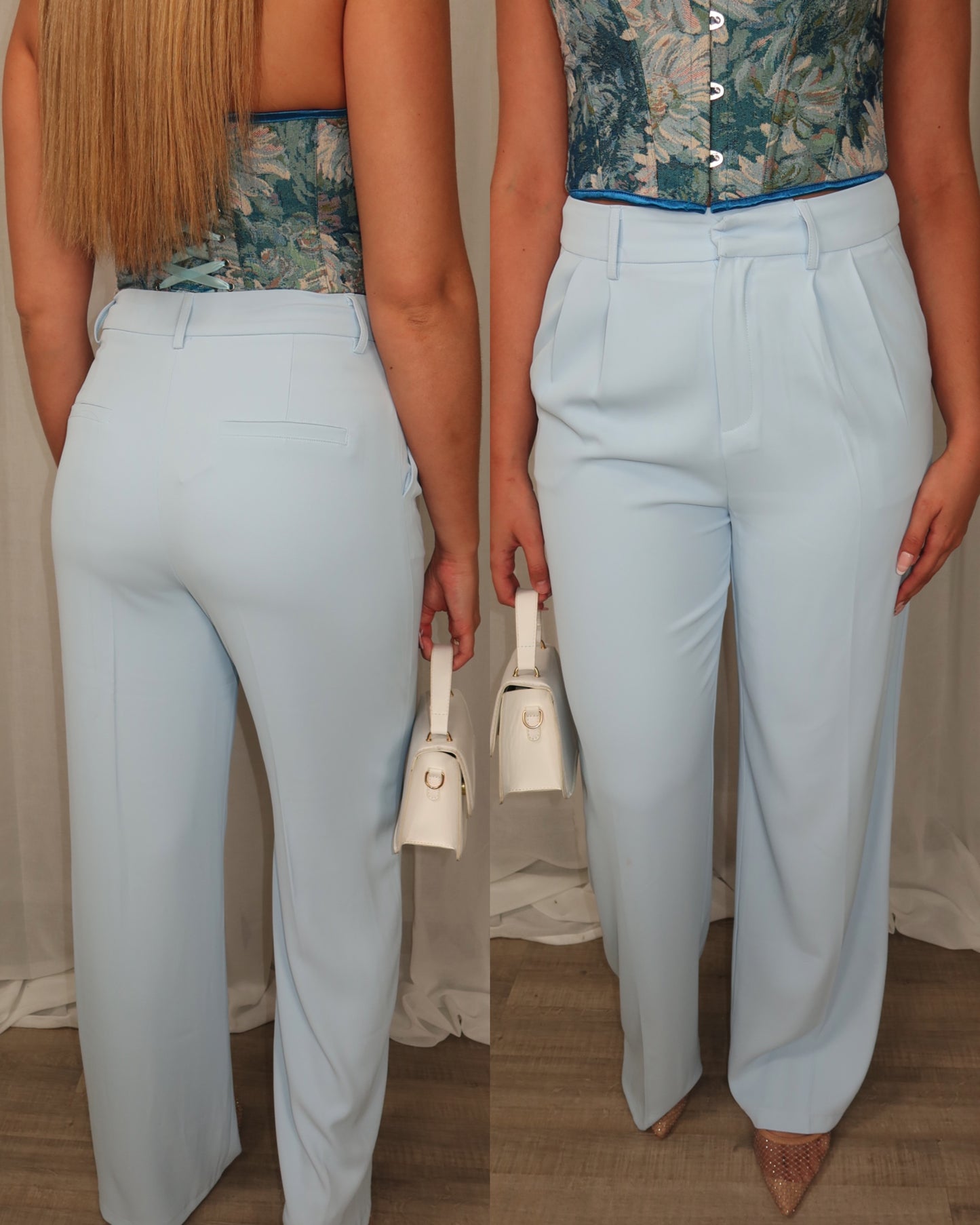 Eleonora Pantalon - Ocean Blue
