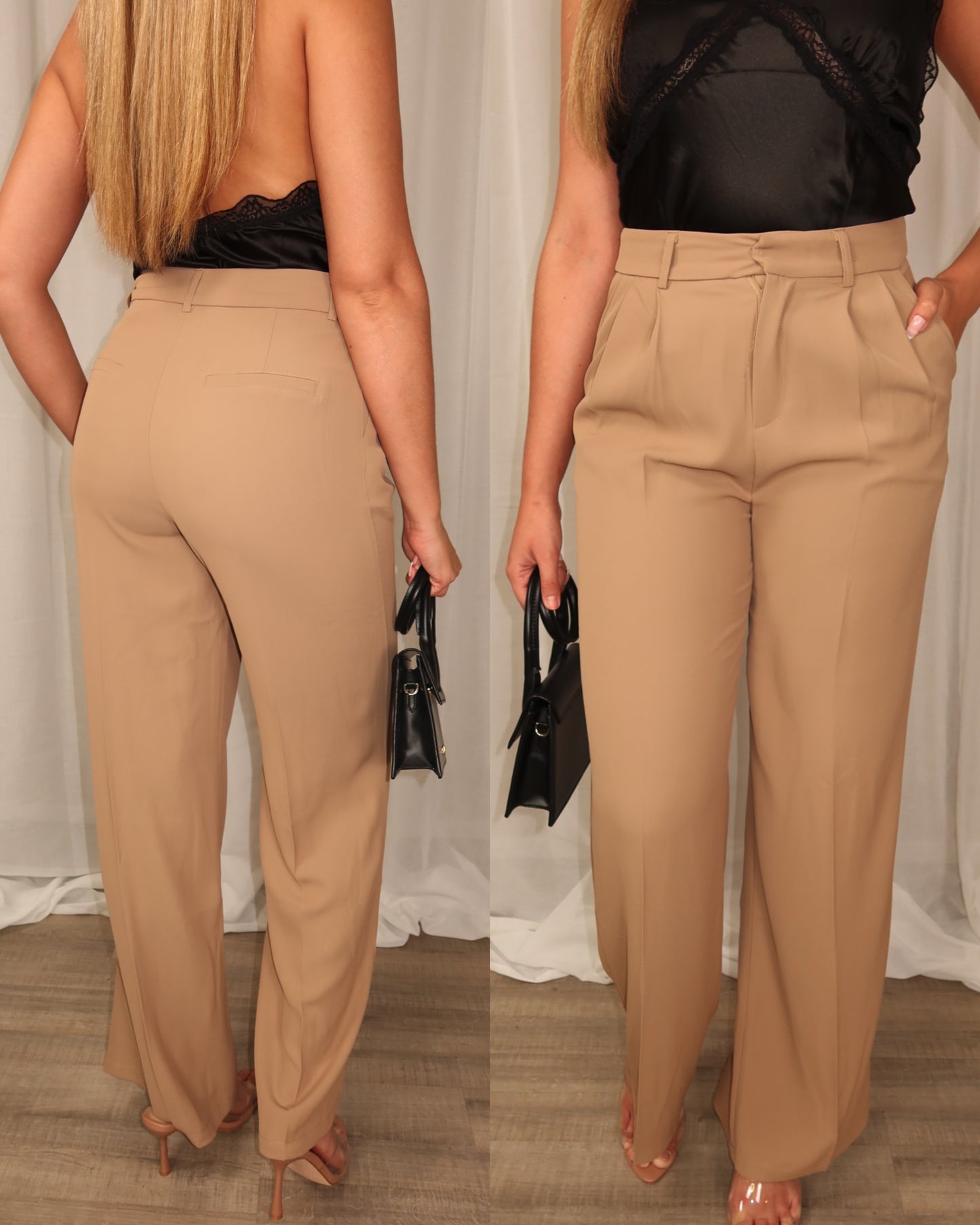 Eleonora Pantalon Camel