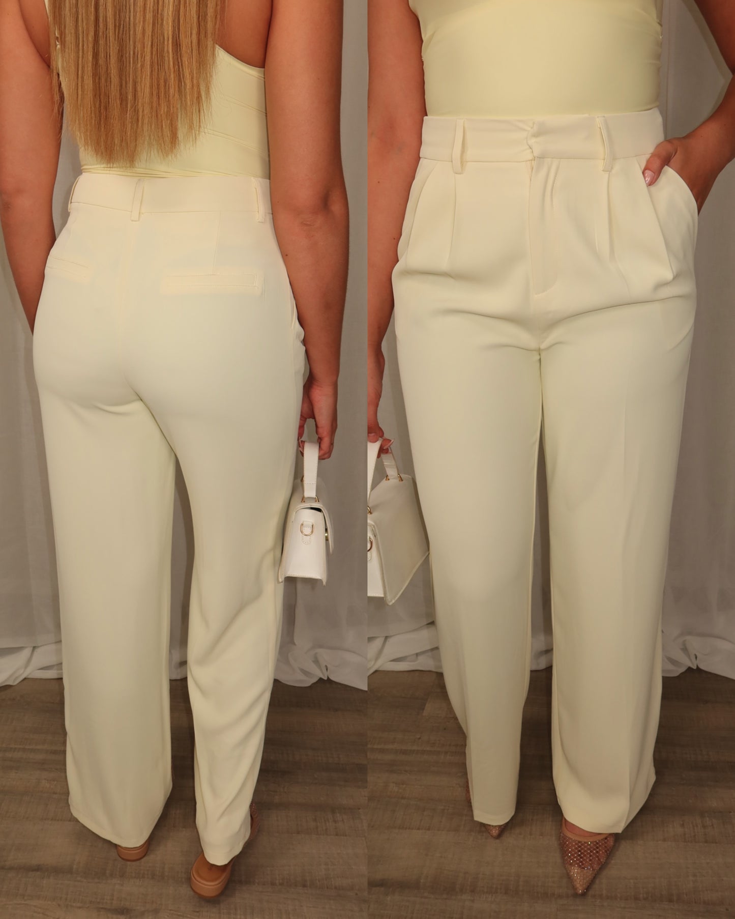Eleonora Pantalon Butter Yellow